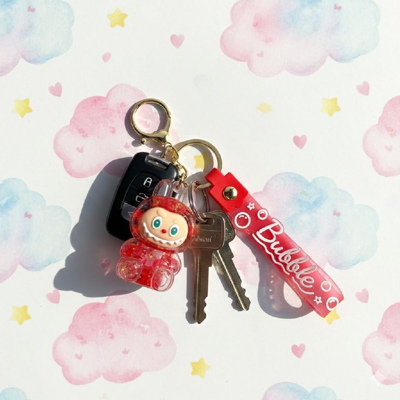 LLAVEROS DE ARENA MOVEDIZA LIQUIDA, 6 ESTILOS DISPONIBLES