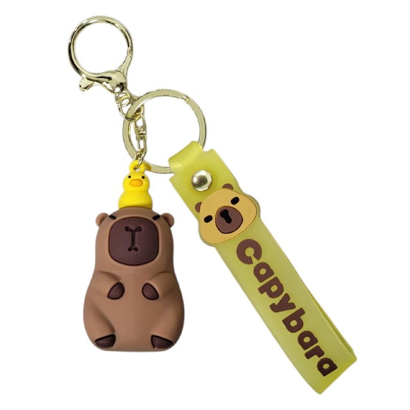 LLAVEROS DE CAPIBARA,CAPYBARA, 6 ESTILOS DISPONIBLES