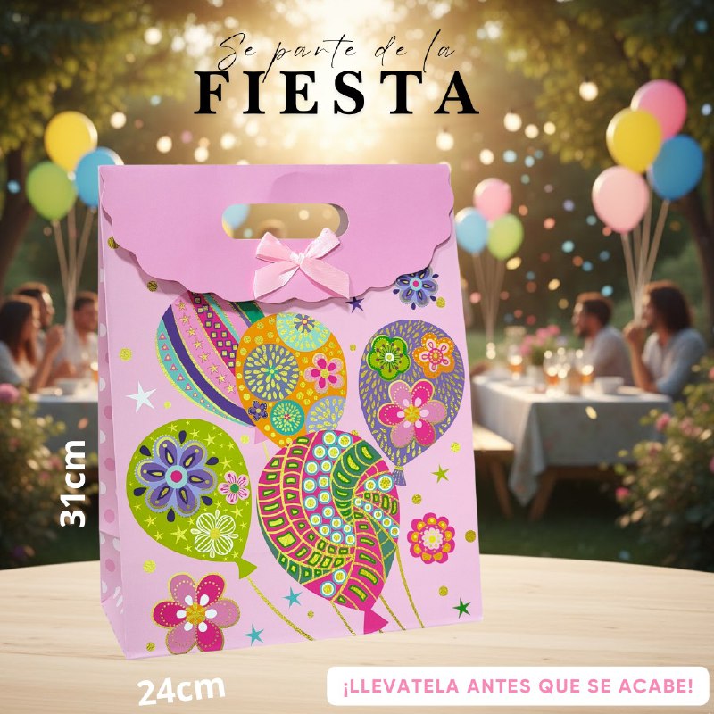 BOLSA DE REGALO GRANDE 24X31CM