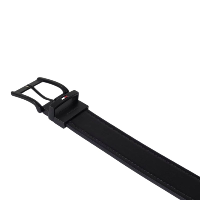 FAJA ORIGINAL TOMMY HILFIGER REVERSIBLE PARA CABALLERO COLOR NEGRO Y CAFÉ TALLA XL 42-44