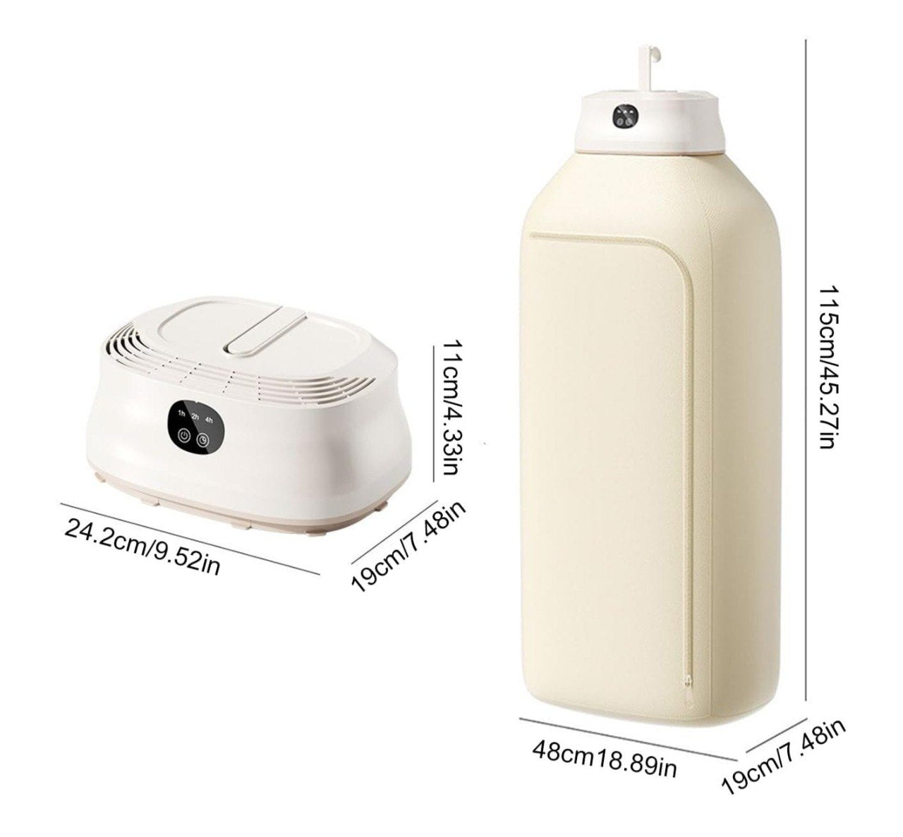 MAQUINA SECADORA DE ROPA PORTATIL DE SACADO RAPIDO, FUNCIONAMIENTO A BAJA FRECUENCIA, 8 ESPACIOS DE 360 GRADOS DE VENTILACION SUPERIOR GANCHO PLEGABLE PORTABLE DRYING MACHINE SH-005PORTABLE DRYING MACHINE SH-005