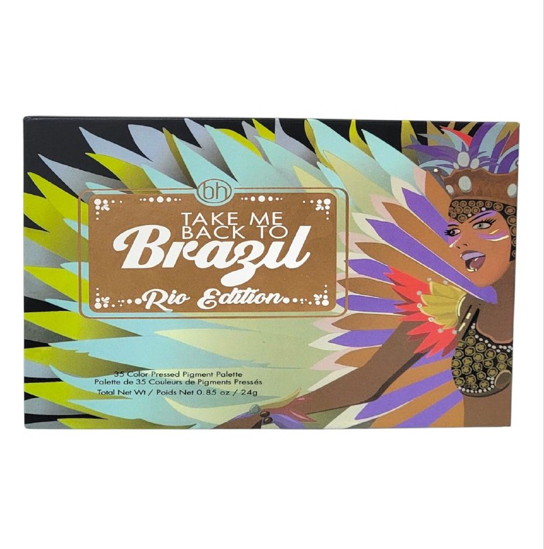 SOMBRA DE OJOS EN PALETA DE 35 TONOS TAKE ME BACK TO BRAZIL RIO EDITION 24G