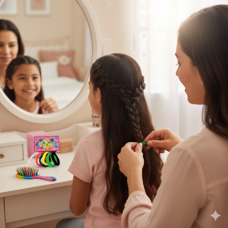 COLAS PARA EL CABELLO GRANDES COLORES VIBRANTES EN PAQUETE DE 12UND