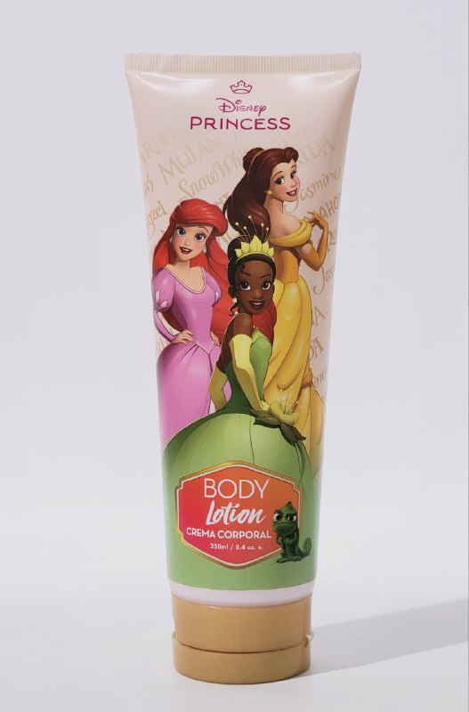 CREMA CORPORAL, CREMA DE CUERPO PARA NIÑAS, DEJA LA PIEL SUAVE E HIDRATADA IDEAL PARA USO DIARIO NEVADA KIDS DISNEY PRINCESS 470ML