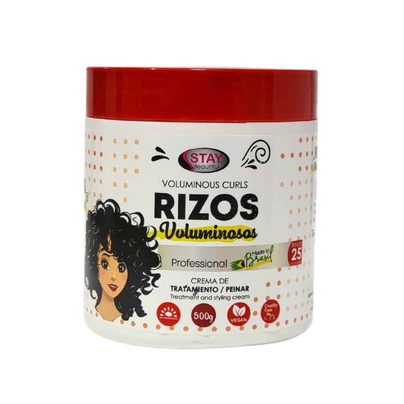 TRATAMIENTO PARA EL CABELLO EN CREMA PARA RIZOS VOLUMINOSOS HIDRATANTE