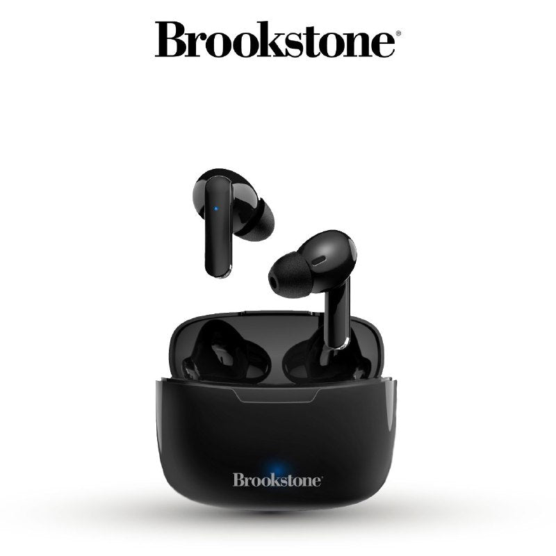 AUDIFONOS AURICULARES INALAMBRICOS ORIGINALES SONIDO DE ALTA CALIDAD, EMPAREJAMIENTO AUTOMATICO, ESTUCHE MAGNETICO, BATERIA 3H BROOKSTONE TOUCH PRO