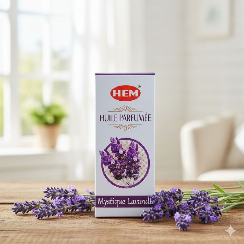 ACEITE AROMATICO ESENCIAL DE LAVANDA MISTICA PARA USAR EN DIFUSORES Y AROMATERAPIAS HEM 10ML