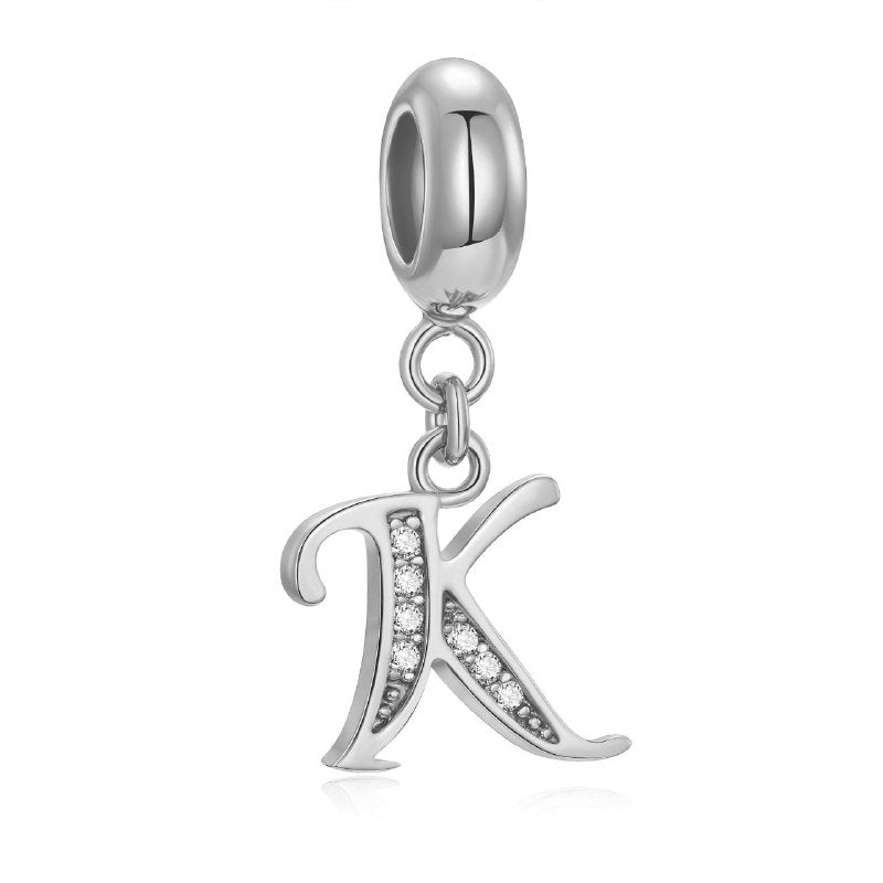 PCHARM4056$K LETRA K PANDORA PLATA 9.25