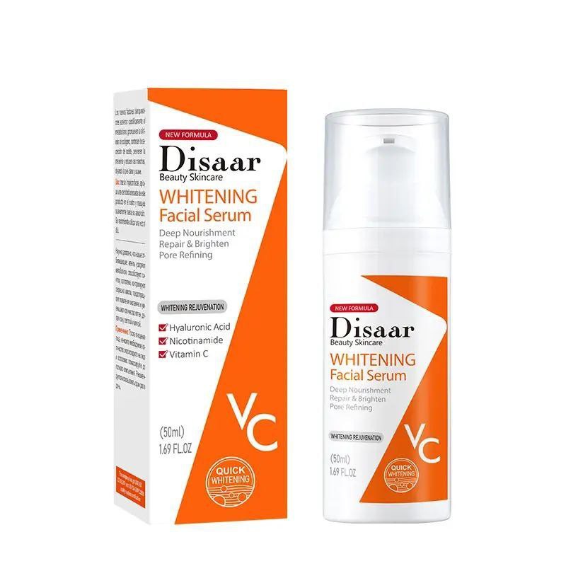 SUERO FACIAL BLANQUEADOR REJUVENECEDOR CON VITAMINA C DISAAR 50ML