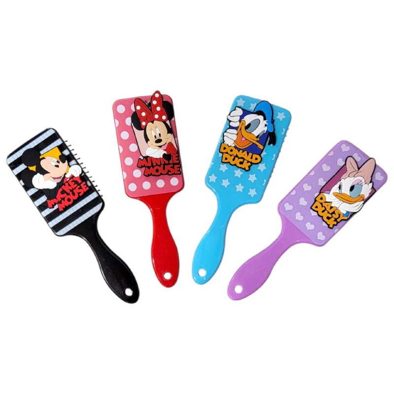 CEPILLO PEINE PARA EL CABELLO DESENREDANTE DE DISNEY, MANGO MEJOR AGARRE, CERDAS DE FLEXION PARA HUMEDO O SECO
