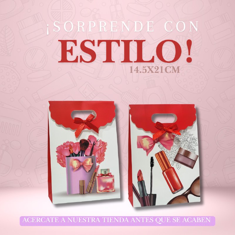 BOLSA DE REGALO MEDIANA 14.5X21CM