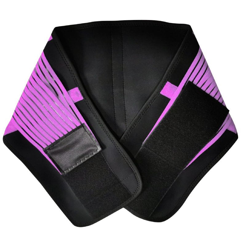 FAJA MOLDEADORA, CINTURON DE GIMNASIO PARA MUJER, FAJA REDUCTORA TRANSPIRABLE Y ESTABLE, BORDES RESISTENTES, VELCRO 3 COLORES SHAPING BELT YN-B6