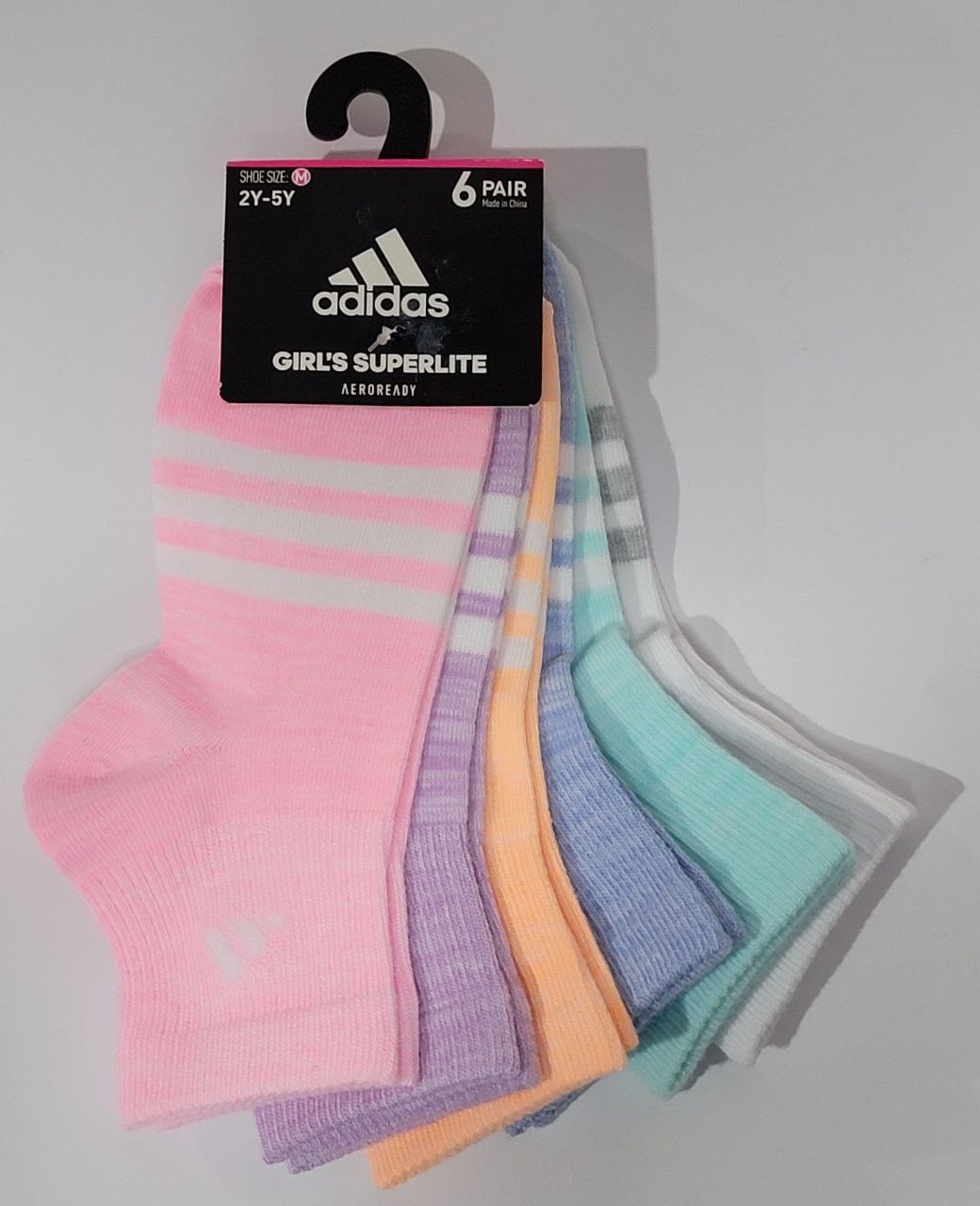 CALCETA TOBILLERA ORIGINAL ADIDAS 6 PARES