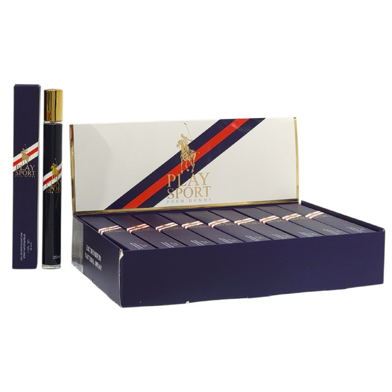 PERFUME EN TUBO PARA HOMBRE PLAY SPORT POUR HOMME EDT 35ML (H) (AROMA SIMILAR POLO BLUE SPORT)