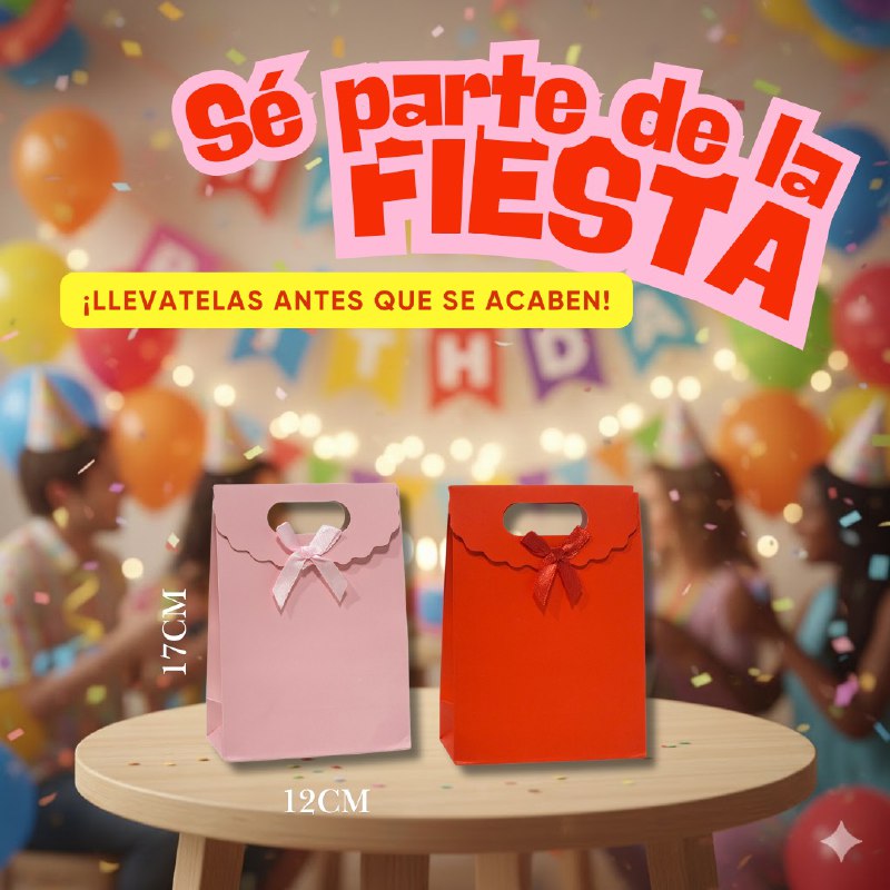 BOLSA DE REGALO EXTRA PEQUEÑA 12X17CM