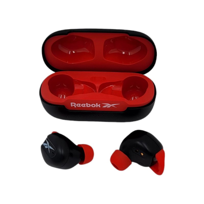 AUDIFONOS AURICULARES INALAMBRICOS ORIGINALES SONIDO DE ALTA CALIDAD, AJUSTE DEPORTIVO, RESISTENTE AL AGUA Y SUDOR, TACTIL, BATERIA 7H REEBOK ACTIVE