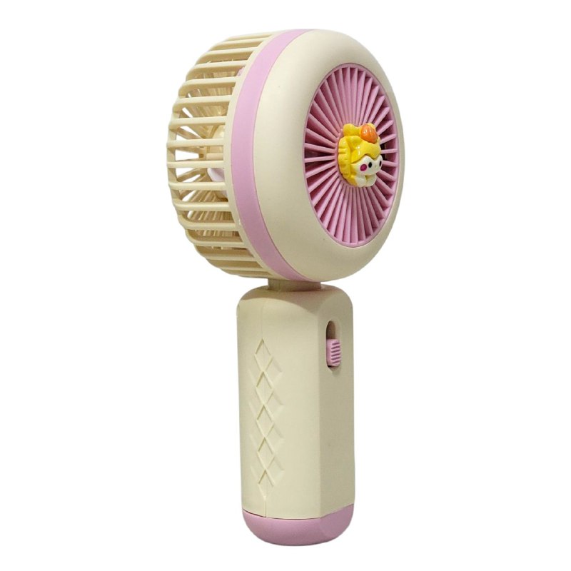 VENTILADOR DE MANO O MESA RECARGABLE 4 COLORES