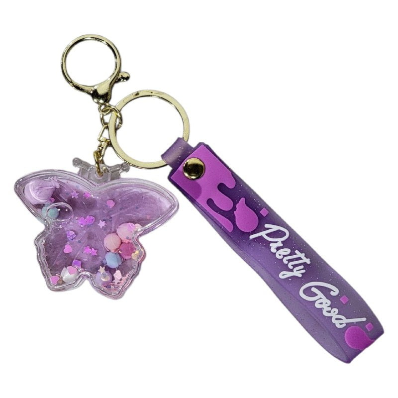 LLAVEROS DE ARENA MOVEDIZA LIQUIDA 4 ESTILOS DISPONIBLES