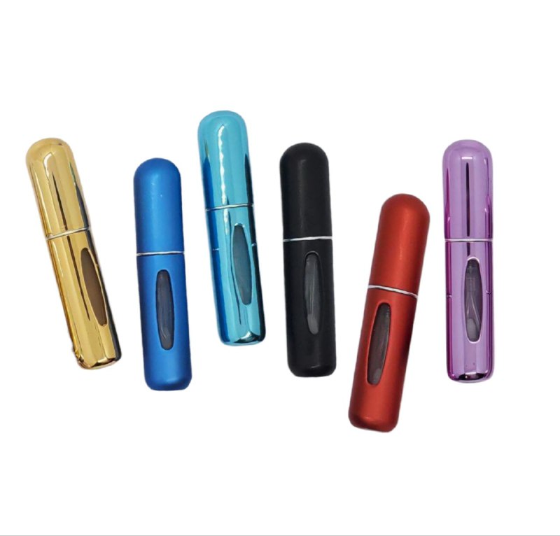 MINI DISPENSADOR DE PERFUME RECARGABLE PORTATIL 5ML TUBOS TU ITOS RECARGABLE PERFUME