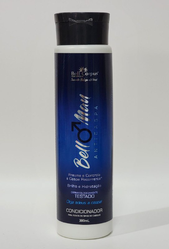 ACONDICIONADOR PARA EL CABELLO DE HOMBRE ANTICASPA PREVENIR Y CONTROLAR LA CASPA RECURRENTE BELL CORPUS COSMETICS 380ML