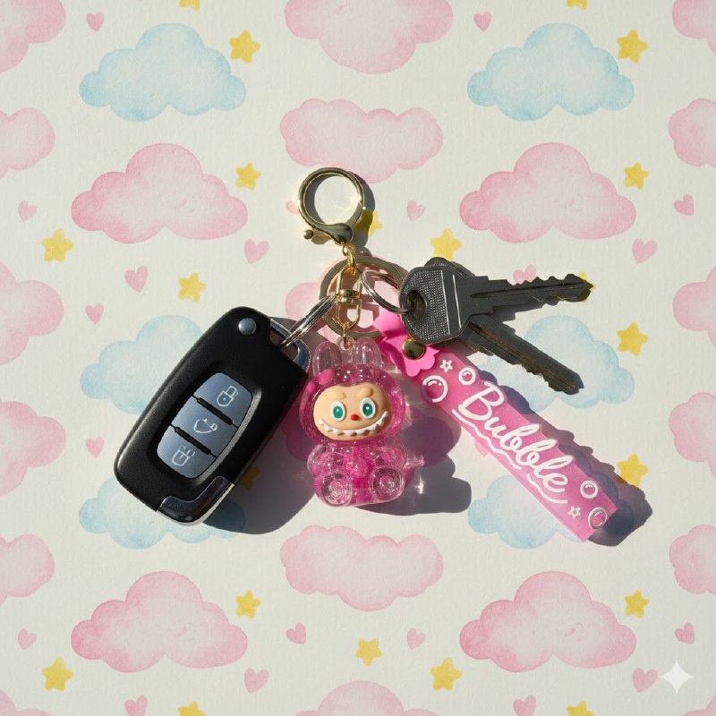 LLAVEROS DE ARENA MOVEDIZA LIQUIDA, 6 ESTILOS DISPONIBLES