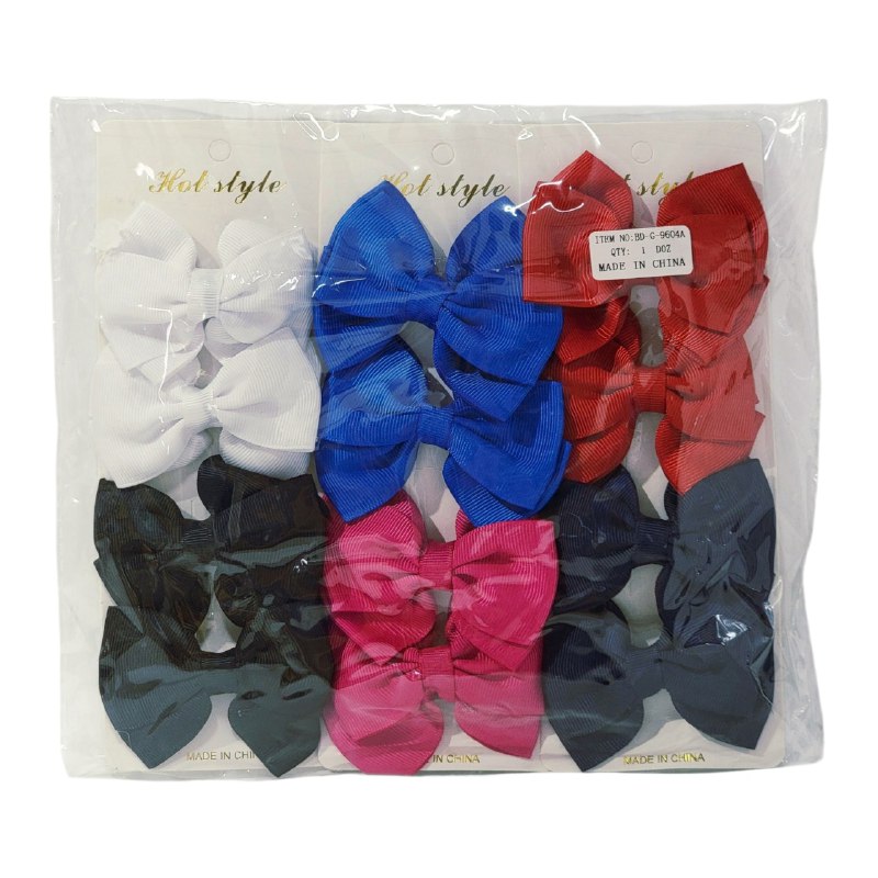 GANCHO PARA EL CABELLO DE MOÑO EN PAQUETE DE 12UND 8X13CM