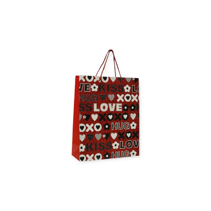 BOLSA DE REGALO PEQUEÑA 18X10X23CM SAN VALENTIN