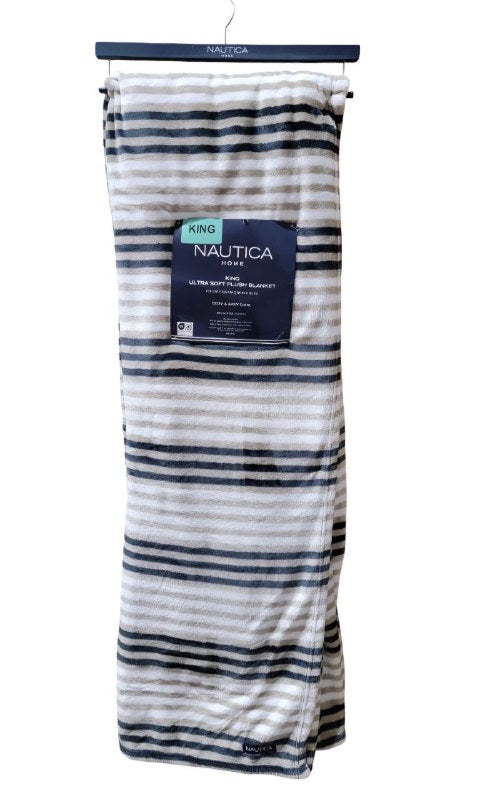 MANTA ORIGINAL DE FELPA ULTRA SUAVE NAUTICA HOME 274X229CM