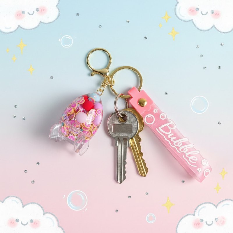 LLAVEROS DE ARENA MOVEDIZA LIQUIDA, 15 ESTILOS DISPONIBLES