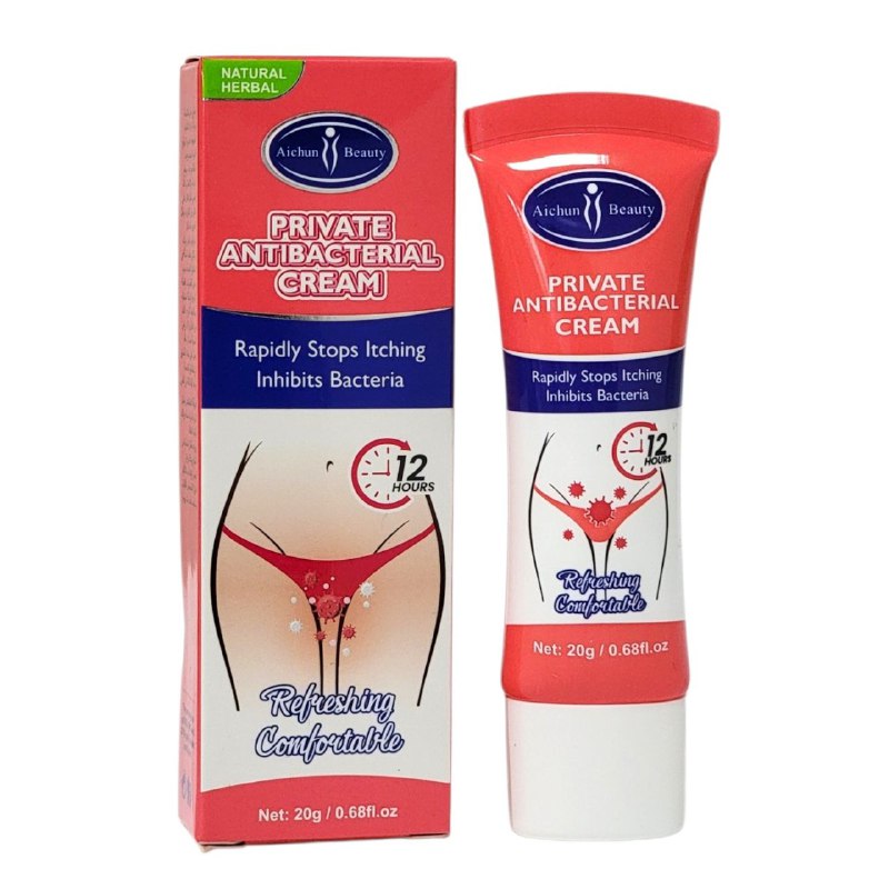CREMA ANTIBACTERIAL PARA EL CUIDADO INTIMO CALMANTE AICHUN BEAUTY 20G