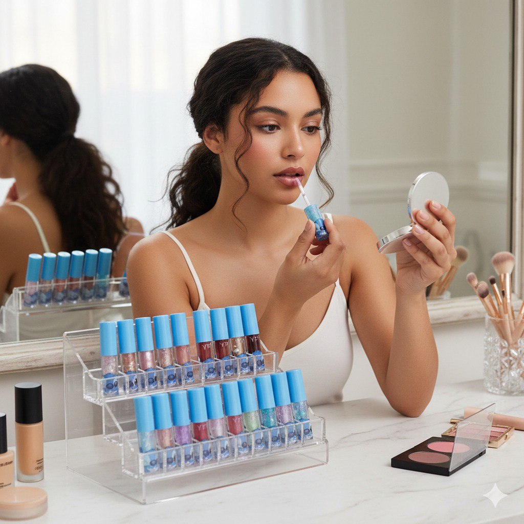 BRILLO LABIAL CON DISEÑO DE STITCH