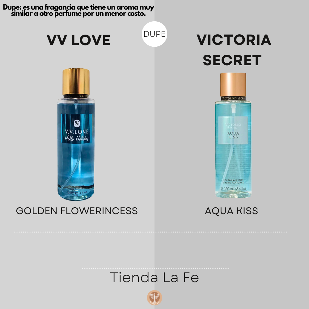 SPLASH VV LOVE HELLOW HOLIDAY 250ML (M)(DUPE DE VICTORIAS SECRET SPLASH AQUA KISS 250ML)
