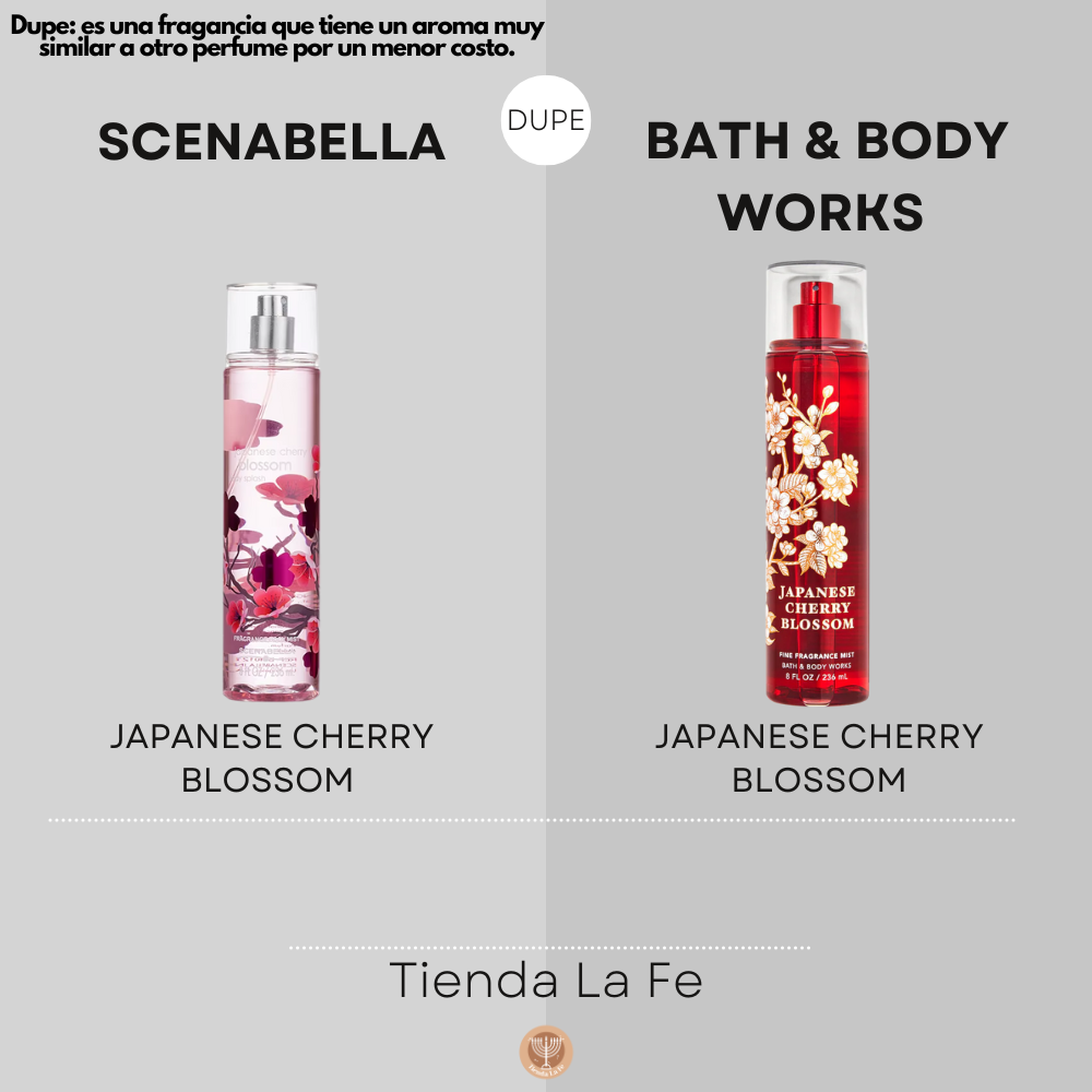 SPLASH SCENABELLA JAPANESE CHERRY BLOSSOM 236ML (M)(DUPE DE BATH & BODY WORKS SPLASH JAPANESE CHERRY BLOSSON 236ML)
