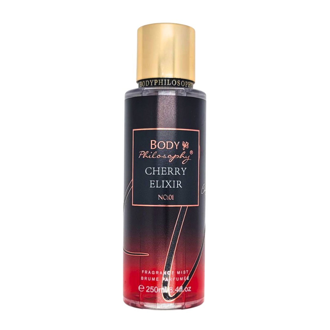 SPLASH BODY PHILOSOPHY CHERRY ELIXIR NO.01 250ML (M) (DUPE VICTORIAS SECRET SPLASH CHERRY ELIXIR NO.33)