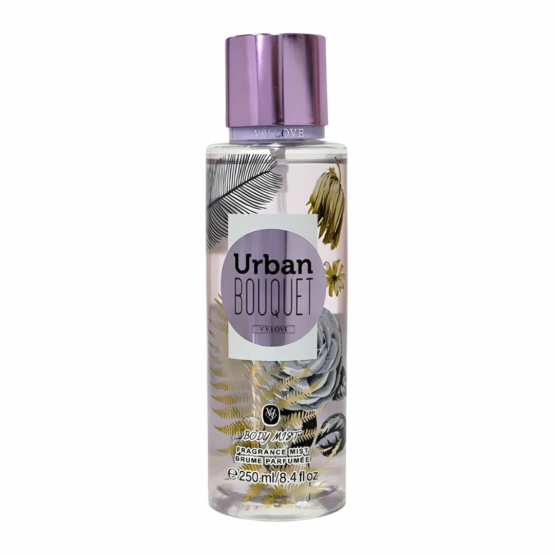 SPLASH VV LOVE URBAN BOUQUET 250ML (M)(DUPE DE VICTORIAS SECRET PINK SPLASH URBAN BOUQUET 236ML)