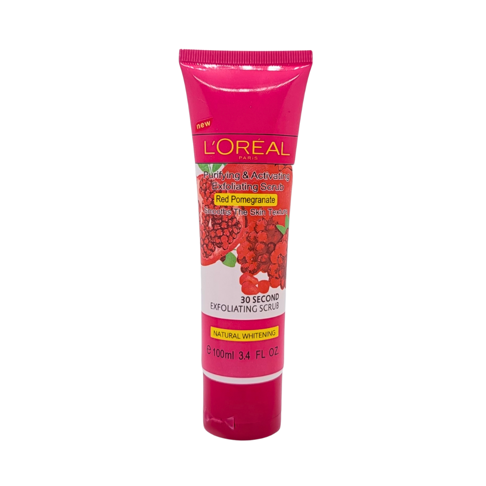 EXFOLIANTE CREMA FACIAL EXFOLIANTE Y PURIFICADORA DE GRANADA NATURAL LOREAL 100ML