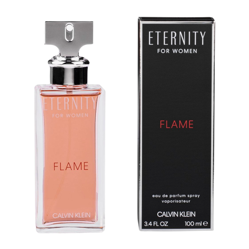 CALVIN KLEIN ETERNITY FLAME FOR WOMEN EDP 100ML (M)