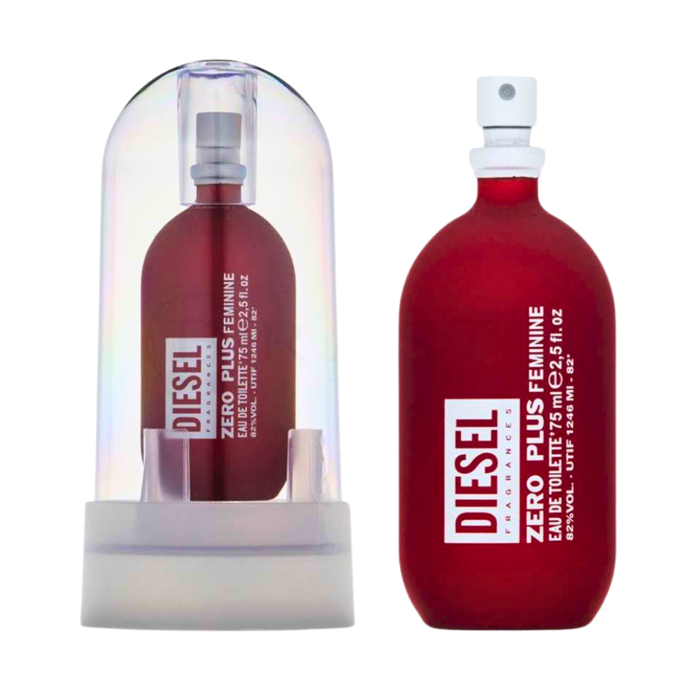 DIESEL ZERO PLUS FEMININE EDT 75ML (M)