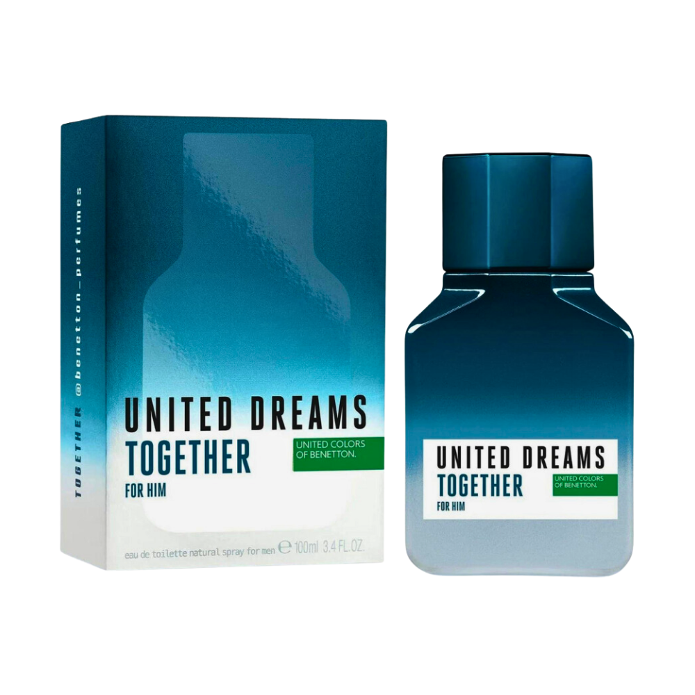 UNITED COLORS OF BENETTON UNITED DREAMS TOGETHER FOR HIM EDT 100ML (H)