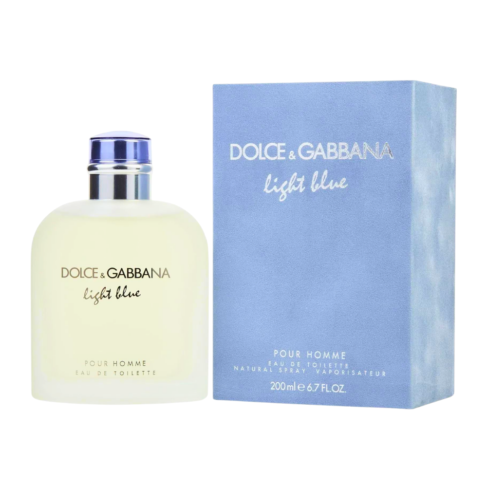 DOLCE & GABBANA LIGHT BLUE POUR HOMME EDT 200ML (H)