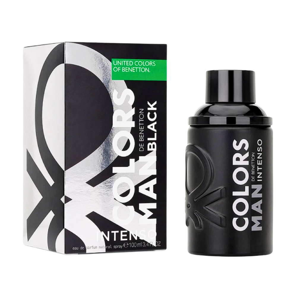 UNITED COLORS OF BENETTON COLORS MAN BLACK INTENSO EDP 100ML (H)