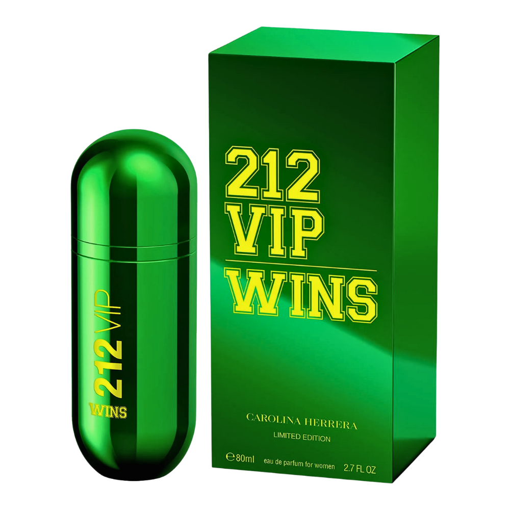 CAROLINA HERRERA 212 VIP WINS FOR WOMEN EDP 80ML (M)