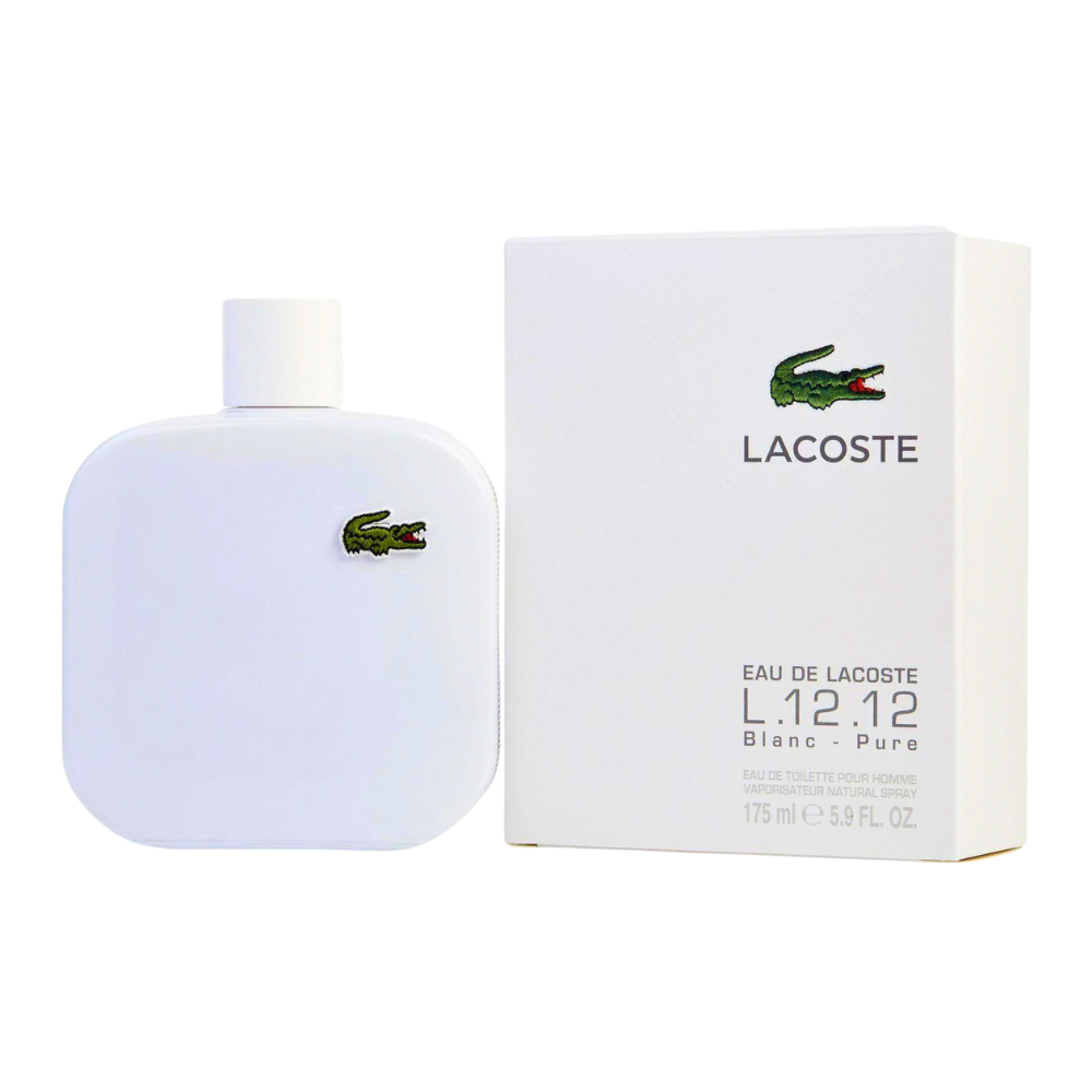 LACOSTE EAU DE LACOSTE L.12.12 WHITE EDT 175ML (H)