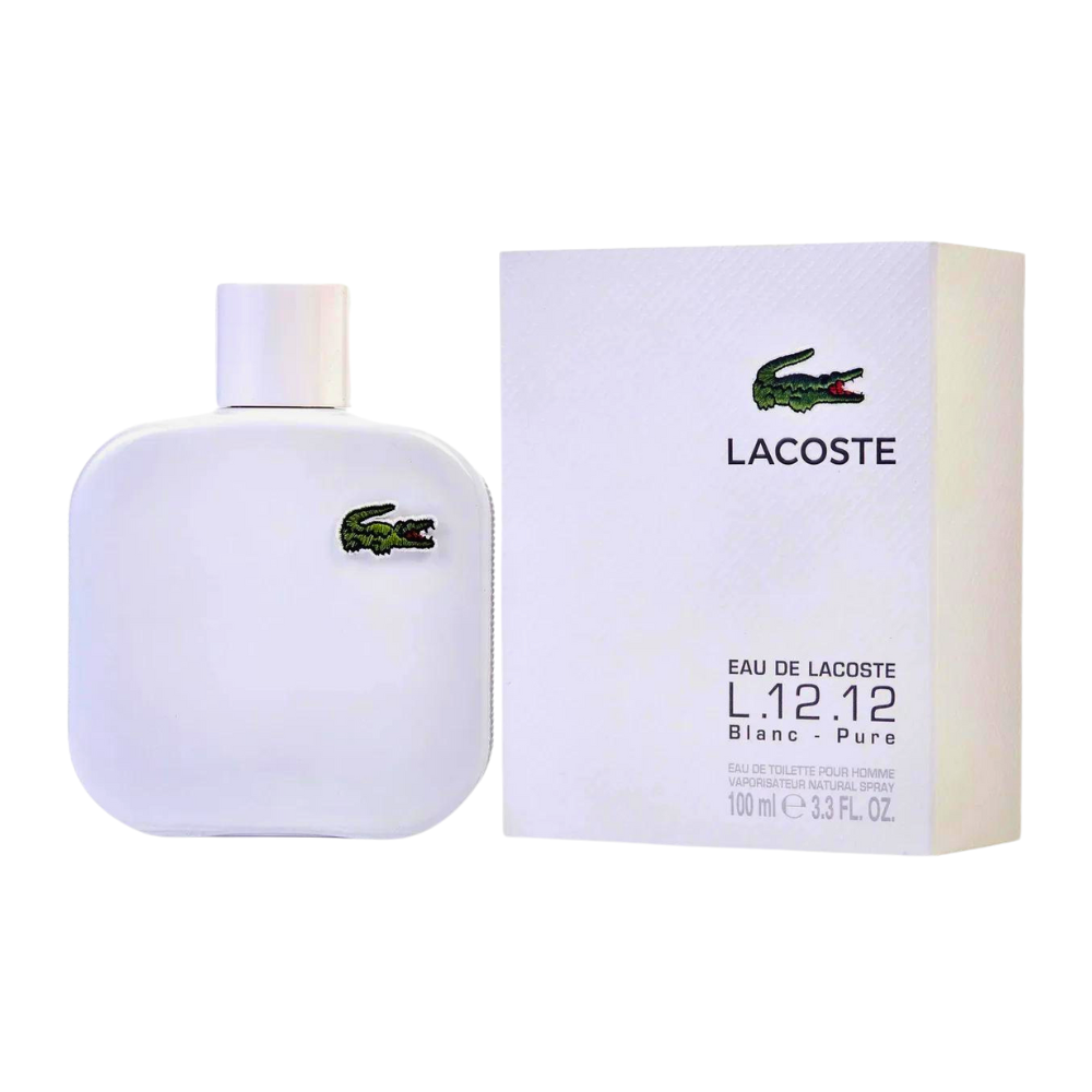 LACOSTE EAU DE LACOSTE L.12.12 WHITE EDT 100ML (H)