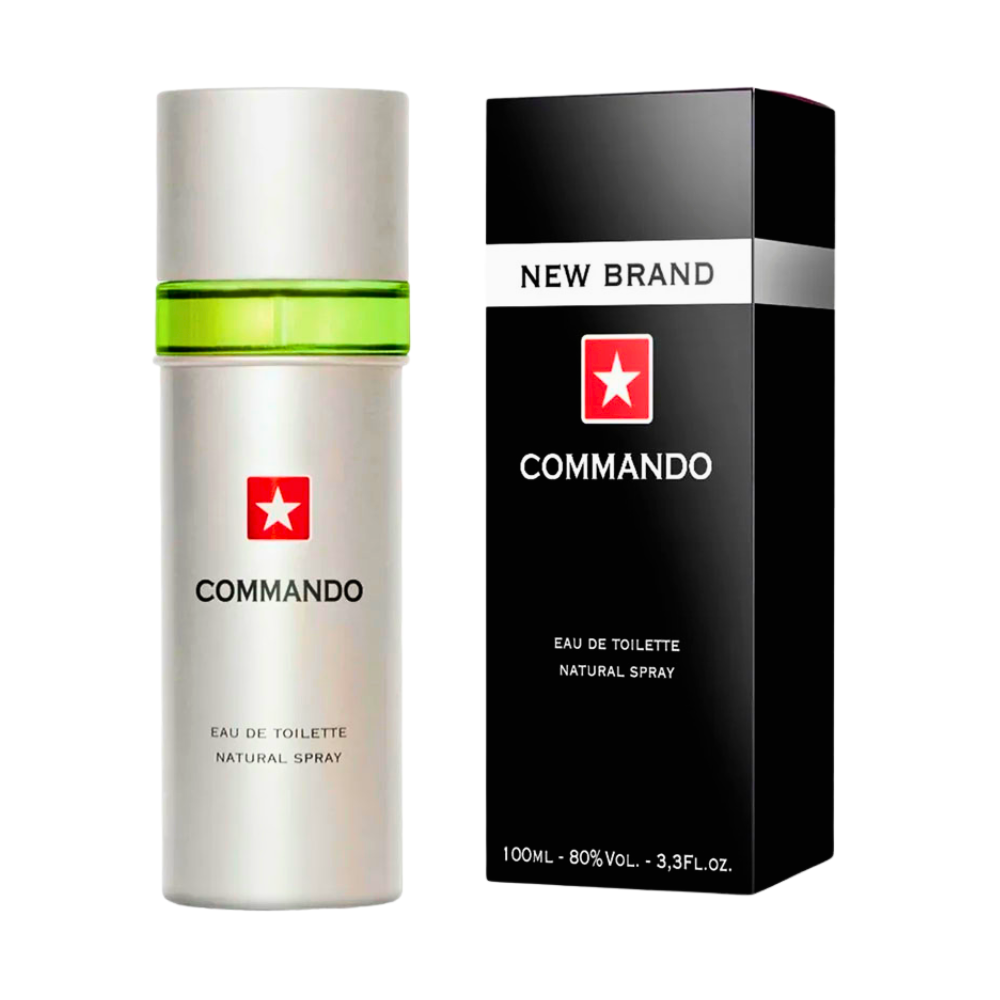 NEW BRAND COMMANDO EDT 100ML (H)