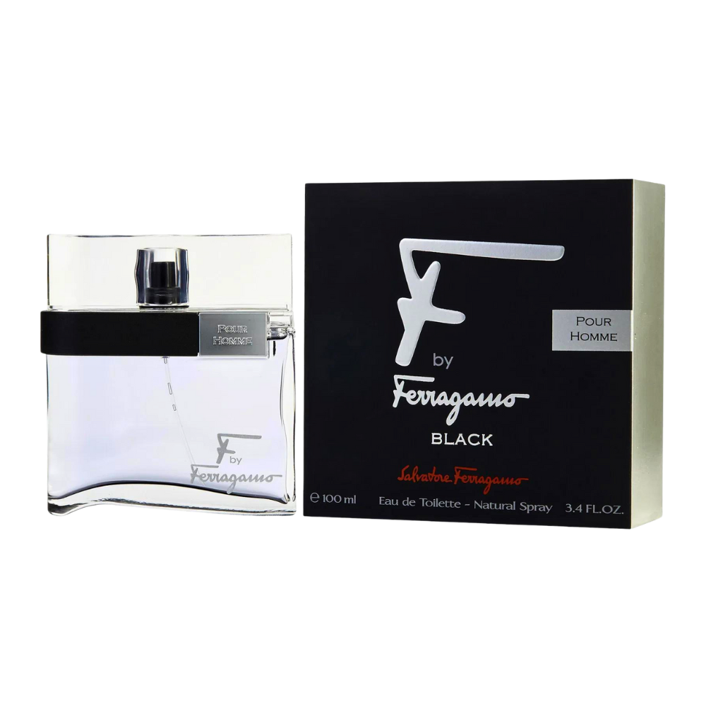 SALVATORE FERRAGAMO F BY FERRAGAMO BLACK EDT 100ML (H)