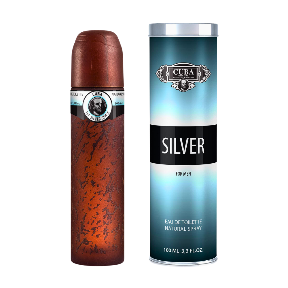 CUBA SILVER FOR MEN EDT 100ML (H)