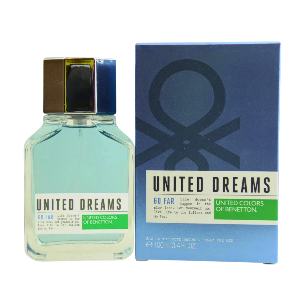 UNITED COLORS OF BENETTON UNITED DREAMS MEN GO FAR EDT 100ML (H)