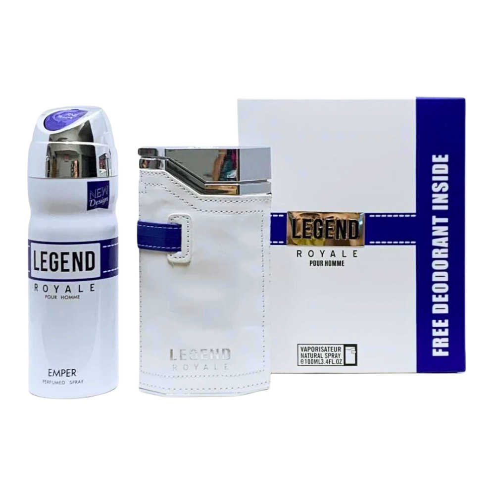 SET EMPER LEGEND ROYALE POUR HOMME EDT 100ML, BODY SPRAY 200ML (H)