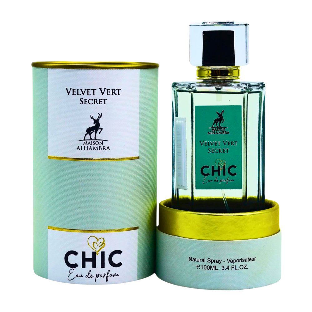 MAISON ALHAMBRA CHIC VELVET VERT SECRET EDP 100ML (M)